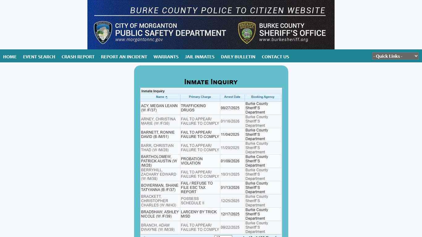Morganton Department Public Safety P2C